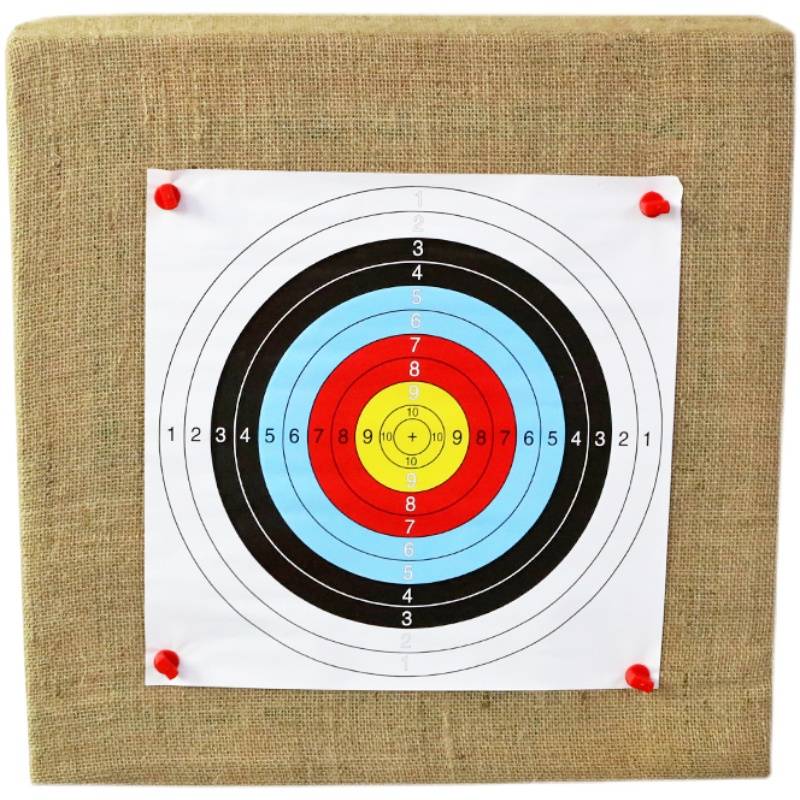 60cm x 60cm x 38cm and thick grass target (blank-new) special in second